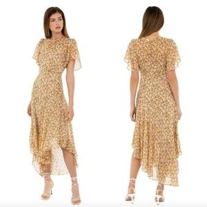 Astr Midi Dress